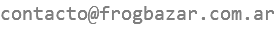 contacto@frogbazar.com.ar